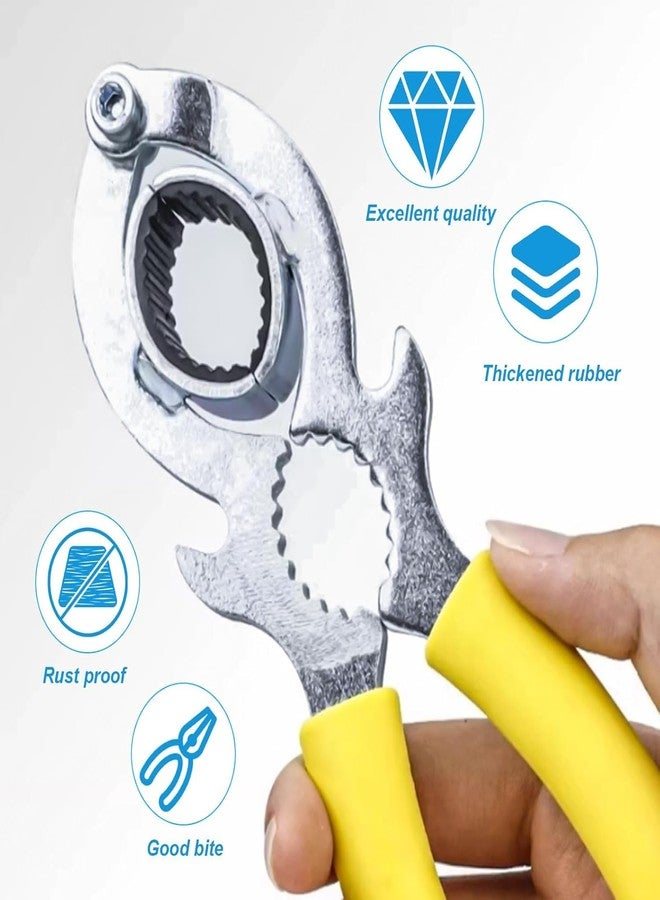 YUISI Faucet Wrench for Tap, Bathroom Plumbing Repair Tool, Strong Bite Universal Tap Spanne for Kitchen and Bathroom, Easy To Use - Image 3